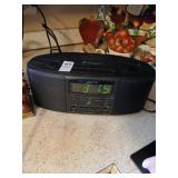 Zenith Nature Sounds am/fm cassette clock radio