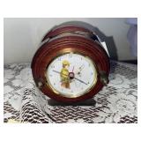Fishing reel alarm clock