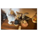 Lot of Cat Decor