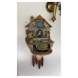 FLYING SCOTSMAN BRADFORD EXCHANGE CLOCK