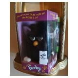 Vintage black Furby in box