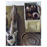 Lot 11a pipe threader and misc. Tools