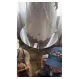 Small Glass Top End Table