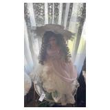 Vintage Porcelain Doll