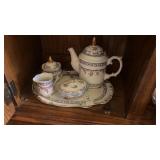 Vintage Floral China Tea Set