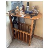 Southwestern Kokopelli end table with magazine