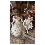 Porcelain Mother and Child Doll