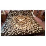 Biederlack USA plush acrylic blanket 90 x 78 in
