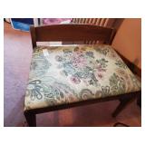 MCM foral Vanity seat