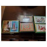 3 boxes Congress playing cards and plastic tray
