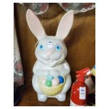 Small light up Easter bunny blow mold