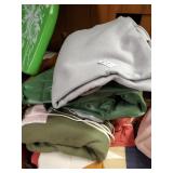 Blow up raft, electric blanket & 2 pieces of felt