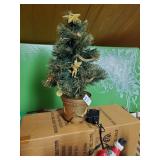 Small fiber optic  Christmas tree