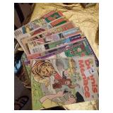 8 vintage comic books