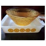 Soreno glass bowl & Glassbake baking dish