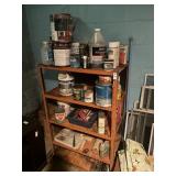 Metal Rack W Contents