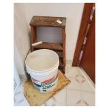 Step stool & bucket