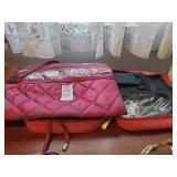 2 jewelry bags with costume jewelry
