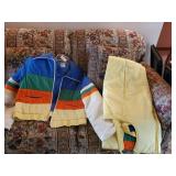 Ski jacket size M and ski overalls size 15/16