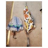 2 umbrellas