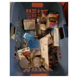 Basket lot of light bulbs