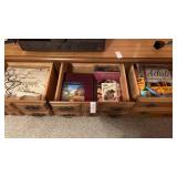 Photo Albums, Adult Coloring & Pencils3 drawer