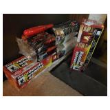 2 creosote sweeping logs, Kingsford lighter, 2