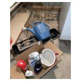 Cleaning supplies & gardening supplies