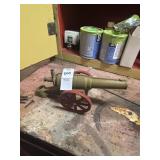 Small Cast Iron Cannon