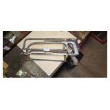 Three hack saws