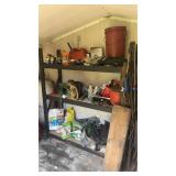 Large Metal Industrial Shelving NO CONTENTS
