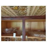 Cut glass bowl, crystal clear glass bowl & 2 Star