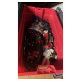 Tote of Christmas Decor