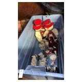 Tote of Christmas Decor