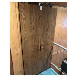 Pressed Wood/ Fiber Wardrobe 30 x 60 x 16