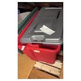 Empty Storage Tote