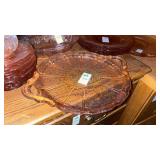 Pink Depression Platter