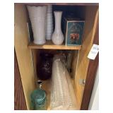 Vases/ Plastic Cups