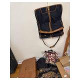 Lot of travel bags and garment bag