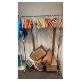 Clothes Rack with Coat Hangers