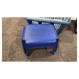 Step Stool, Laundry Basket, and Racks