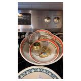 Lot of Pasta bowls and Dishes