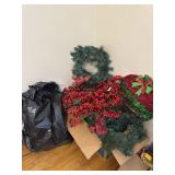 Lot of Christmas wreaths