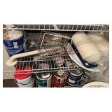 Paint Supplies & Picnic plates/bowls