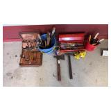 Lot of Assorted Tools and Small Toolbox