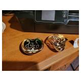 Murano glass plates small