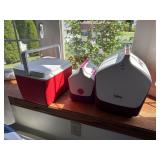 3 Igloo lunch coolers