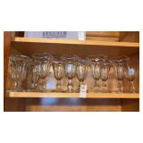Shelf of Dessert Glasses