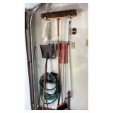 Broom, Shovel and Gardening Items