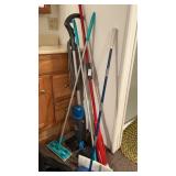 Bissell Steam Mop with Swiffer and Amway Sweeper